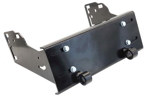 SECURA Adapter für Schneeschild | kompatibel mit Rasentraktoren sämtlicher Marken (MTD, VIKING, SABO und viele weitere)