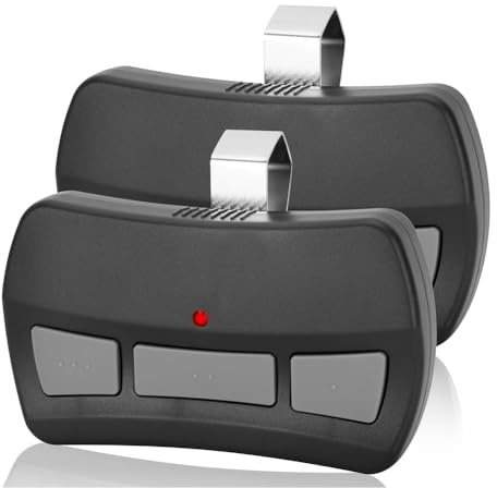Ujjdwiurgh Genie IntelliCode - Mando a distancia para puerta de garaje, GITR-3 para Genie Garage Door Opener Remoto, OCDTR-3, 37517S