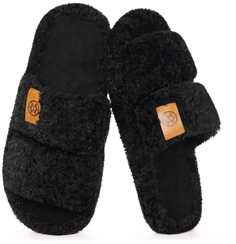 Pantofole Peluche Ciabatte Donna da casa Invernali Memory Foam Comode