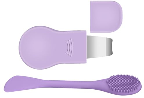 Njidher Limpiador de Poros Facial - Limpiador De Cutis - Espátula Elimina Puntos Blancos para Nariz Barbilla Mejillas Mujeres Hombres