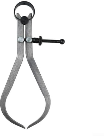 Calibrador Vernier portátil para tareas de medición de carpintería, herramienta de calibrador externo para medición precisa en proyectos de torno de madera (150 mm)