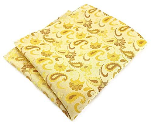 TigerTie Designer Einstecktuch gemustert in Paisley - Größe 30 x 30 cm