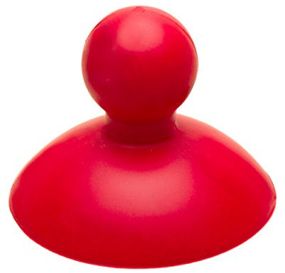 Power-Glocke - Saugglocke für Abfluss, Dusche & Waschbecken - Leistungsstarker Pömpel - Rot