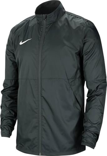 Nike Men's Park 20 Rain Jacket (Grey/White, Large)