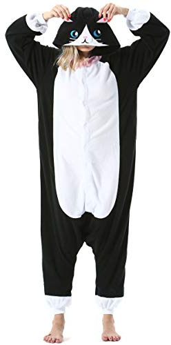 Uleemark Overall/onesie för damer och herrar, djur, karneval, halloween, kostym, lounge, sovdräkt, cosplay, pyjamas, för vuxna, unisex, L