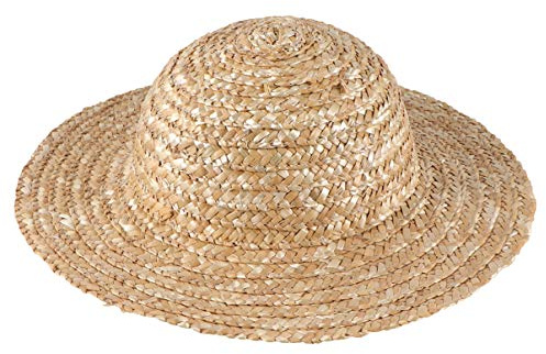 Supvox Strohhut DIY Strohmütze Strand Sonnenhut Kunst Malerei Hut Sommer Strohhut Strandkappe für Hawaiian Partei Bevorzugt Dekoration Liefert 20 cm