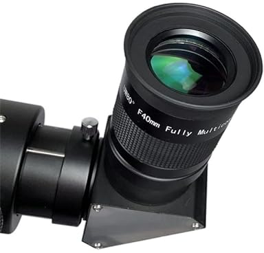 YONGERN Astronomisches Teleskopzubehör pfllossl40-mm-Okular 2 Zoll 80 Grad Super-Weitwinkel-Okulare