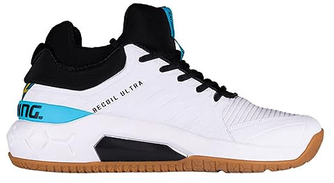 Salming Recoil Ultra Mid inomhus handbollskor inomhusskor vit 1233076-0707, Vit, 42 2/3 EU
