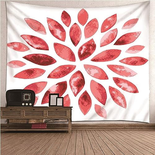 Aotiwe Wandbehang Herbst, Deko Wandbehang Tiger Grün Gelb Tuch Wand aus Polyester Wanddeko Balkon 150x130cm