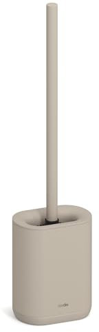 stardis Pure WC Bürste Toilettenbürste matt Silikon Klobürste kompakt antibakteriell Bürstengarnitur beige