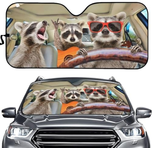 Neamou Parasole per Parabrezza Auto, Pieghevole, Multicolore, Universale