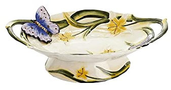 BGFYUSF Fruteros Frutero De Cerámica Frutero Plato De Fruta Grande Sala De Estar Mesa para Café Nuez Merienda Plato De Fruta Fruta Decorativa