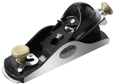 Sharplace Mini-Holzhobel, Handhobel, Holzbearbeitung, Metall, Glätthobel, verstellbarer Blockhobel, praktisches Werkzeug zum Hobeln und Trimmen für Heimwerker