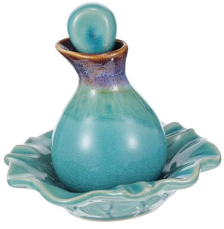 DRESSOOS 1 Set Pot D'Huile Essentielle Ensemble De Récipients Liquides Bouteille D'Huile Essentielle Récipient D'Huile Bouteille Pour Huile Essentielle Anti-Fuite Vinaigre Décor Huile