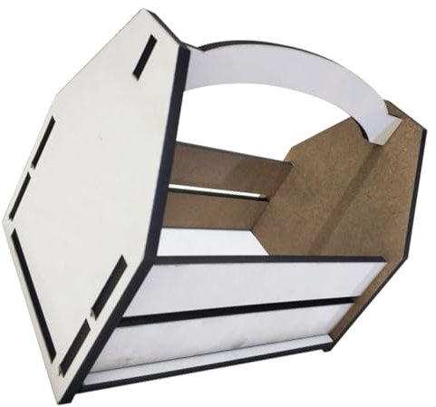 HOLIDYOYO Cesta De Sublimación Para Bebidas Organizador Portátil De Almacenamiento Para Picnic y Barbacoa Cesta De Transporte Para Cerveza y Refrescos
