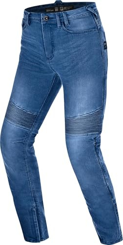 SHIMA Zenith Jeans Moto Hombre Mujer Protectores GFLEXX Homologado Ajustado Textile Vaqueros Urbano Pantalón Protección