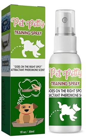 Hund PII Spray-träning, potta träningsspray för potträning, hjälpspray för potträning av valpar och hundar, lockande spray, utbildning av husdjur, 30 ml