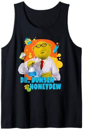 Disney The Muppets Dr. Bunsen Honeydew Muppet Labs Photo Tank Top