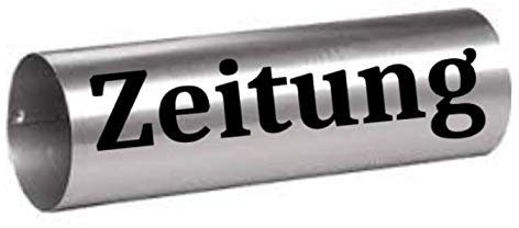 Generic Newspaper Sticker for Newspaper Roll in 15 cm, 20 cm or 25 cm