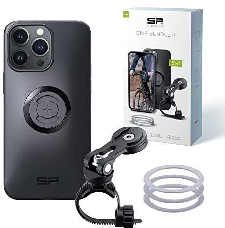 SP CONNECT Fahrrad-Handyhalterung | SPC+ | Handyhalter für Fahrradlenker | Fahrradhandyhalterungen für alle Smartphone Handys wie iPhone Samsung | Mountainbike Rennrad Handy Halterung