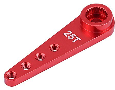 Deger Legierung WPL1627R Upgrade 25T Metall Lenker für RC1: 16 Auto DIY Rot