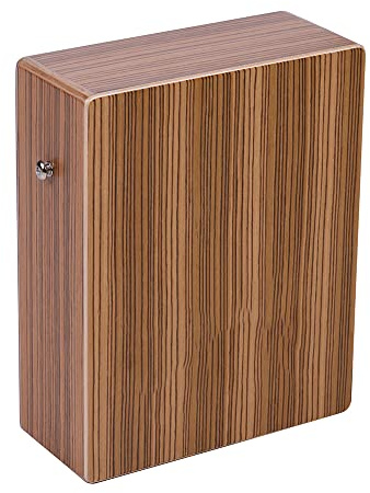 YIWENG C-68Z Tragbare Reisen Cajon Box Drum Handtrommel Holz Schlaginstrument mit Gurt-Tragetasche,box drum