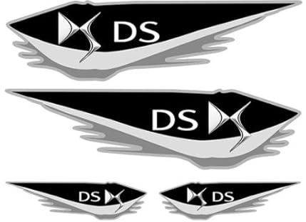 Car Logo Emblem Sticker for Citroen DS DS3 DS4 DS5 DS6 DS7 DS9, Stylish Front and Rear Emblem Badge Decoration Auto Exterior Decoration Modified Accessories