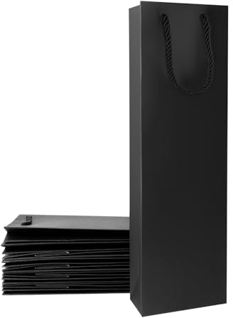 Acasimo 10 Pack Wein Geschenk Taschen Weinflasche Taschen Geschenk Taschen mit Griffen Champagner Haus Geschenk Party