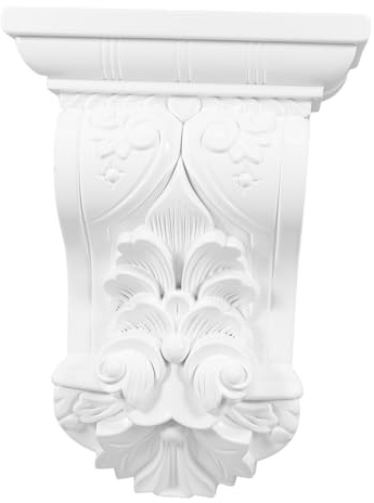 jojofuny Capital Romano Ménsula Romana Ménsula De Columna Romana Europea Tallada A Mano s Talladas Vintage Decoración De s De Poliuretano De
