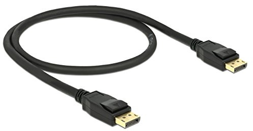 shortix Câble DisplayPort 1.2 - Connecteur DisplayPort vers DisplayPort mâle - 30 cm - Noir