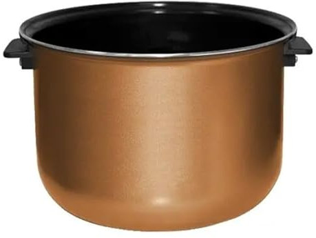 CINDTRGA El Revestimiento de la Olla de cocción de arroz RB-C515 (RB-C515F) Tazón RMC-M90DE Compatible for Redmond, RMC-M92S, FM911E, RMK-M231. 5L