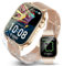 LOYEWAIER Smartwatch Damen Herren mit Telefonfunktion 2,01'' HD Smart Watch Fitnessuhr mit GPS IP68 wasserdichte Sportuhr 178+ Sportmodi Schlafmonitor Herzfrequenz Fitness Tracker für Android iOS
