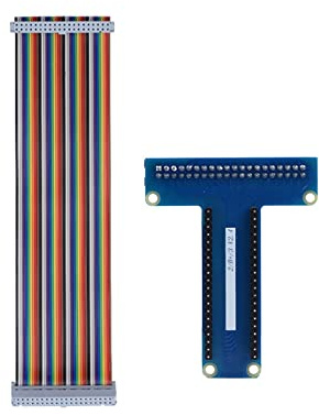 MTLAVISH CPIO Erweiterung 40 Pin GPIO Kabel 12.0 × 8.0 × 3.0 Typ GPIO Extension Board 40Pin Ribbon Flachkabel für 1B 2B 3B CPIO Verlängerung Flexible Bandkabel Einfache Erweiterung für Breadboard Test