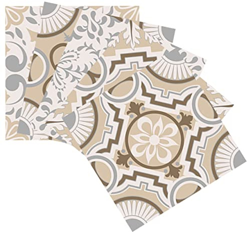 Pegatinas de Adorno de Azulejos Pvc 5 Piezas, Removibles