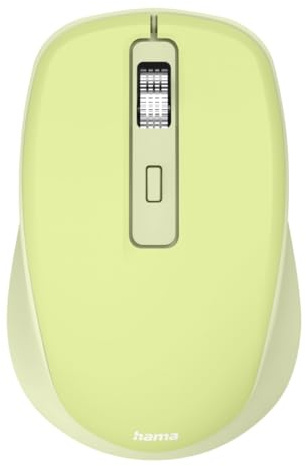 Hama Souris Multi-appareils SS Fil 7 Boutons WM-450, Radio/Bluetooth®, Vert