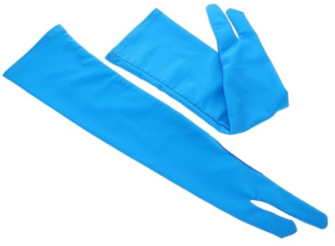 Healeved Painting Gloves Long Drawing Gloves for Right and Left Hand Touch and Breathable Two-Finger Design for Digital Art and Sketching for Tablet and Gaming for Left Hand Drawing Accesso