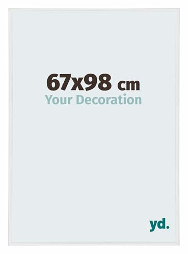 yd. Your Decoration Cadre Puzzle 67x98 - Puzzle cadre 1500-2000 Pièces - Blanc Brillant - Plastique Cadre photo Annecy
