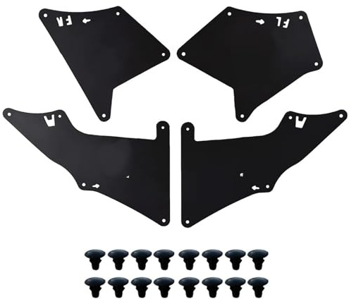 Aokvoh Parafanghi Anteriori LC3 LC4 LC5 Grembiule Guarnizione Paraspruzzi W Clip Parafango Fodere Scudo per Toyota per Land Cruiser per Prado J120 J150 2003-2020 Paraspruzzi Automobilistici