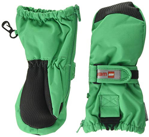 LEGO Wear Jungen duplo Tec Play LWAUSTIN 703 - Fäustlinge mit Membran Handschuhe,per pack Grün (Green 866),2 (Herstellergröße:80)