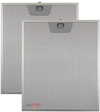 2 filtri in alluminio per cappa Faber, 253 x 300 x 8 mm