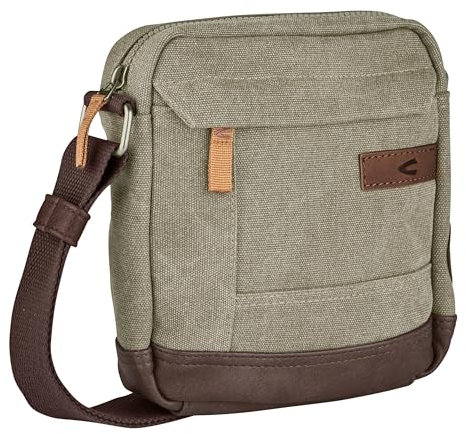 camel active Air Herren Umhängetasche Crossbody Bag Klein Grün