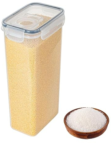 2.8L Botes Cocina Almacenaje, Recipientes para Alimentos, Contenedores Alimentos Herméticos, Recipientes de Alimentos con Tapa, Contenedores de Almacenamiento de Alimentos para Cereales, Harina