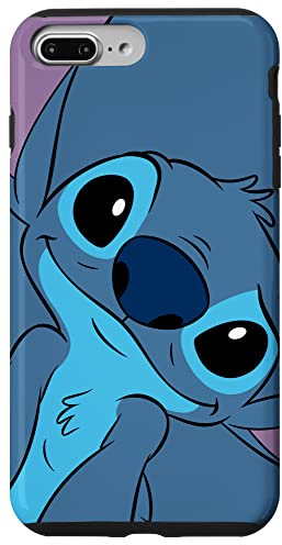 Disney Lilo and Stitch Cute Stitch Face Slate Gray Case for iPhone 7 Plus/8 Plus