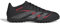 adidas Predator Club Turf Football Boots, Scarpe da Calcio Unisex-Adulto, Core Black/Grey Four/Lucid Red, 40 EU