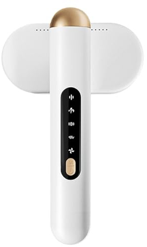Rimozione pelucchi elettrico, ricaricabile tramite USB, con motore potente, Delinter ergonomico a doppia testa, levapelucchi portatile per felpe e coperte