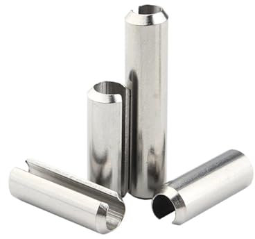 CLENEA M1.5 M2 M2.5 M3 M3.5 M4 M5~M12 304 Edelstahlfeder Elastischer zylindrischer Splintstift Dübelfeder Typ Gerade Stifte(6mm,M3)