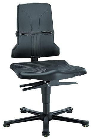 bimos | Arbeitsdrehstuhl SINTEC | Kunststoff | ESD-Ausführung | mit Gleitern