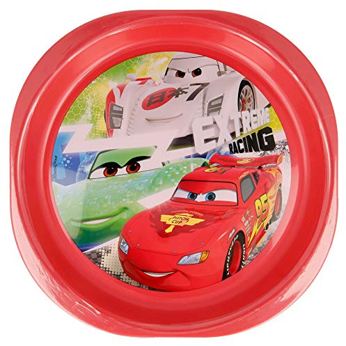 Stor Set mit 3 Tellern Picnic Cars Racers Edge