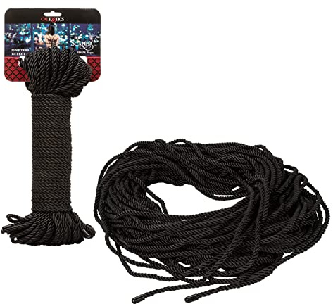Calexotics - Cuerda bondage scandal 50 m en color negro