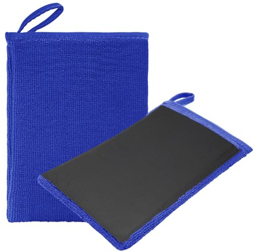 Windspeed 2Pack Clay Mitt, Microfiber Clay Bar Glove Towel for Car Detailing (Blue) | Microfiber (Blue)